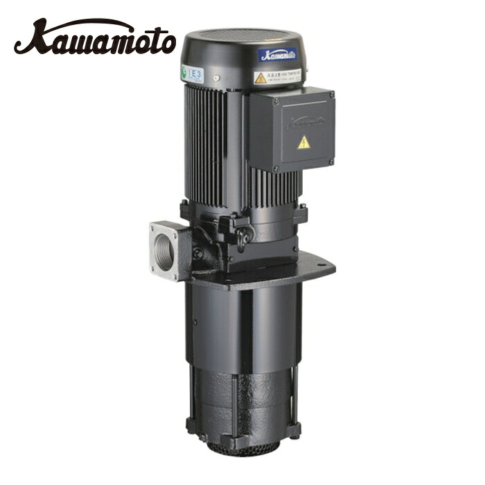 川本揚水機 RCD-40AE1.5 浸漬式多段クーラントポンプ 1.5kw 全揚程8m (1台)