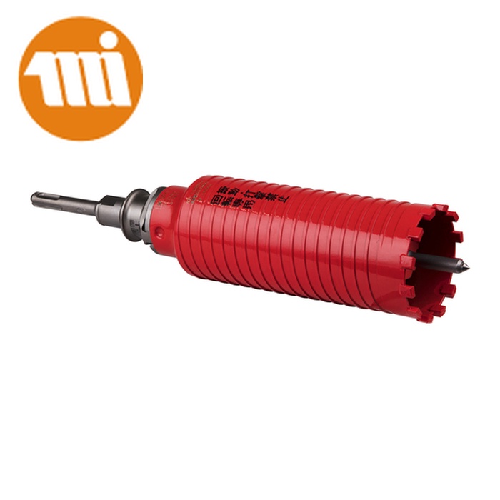 ミヤナガ PCD65R ドライモンドコアドリル セット(SDSプラスシャンク) Φ65 (1本)｜工具ランドこだわり館
