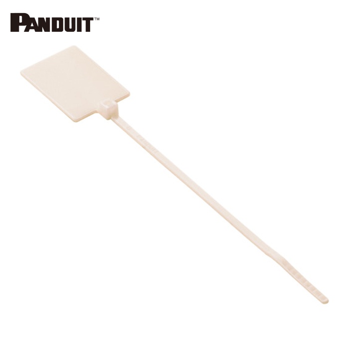 パンドウイット PANDUIT PLF1MA-M10 旗型タイプナイロン結束バンド 白 (1000本入) (1袋)｜工具ランドこだわり館