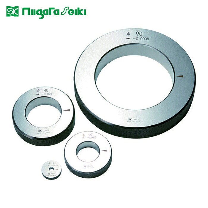 SK 新潟精機 RG-33.6 鋼リングゲージ マスターリングゲージ +-公差 33.6mm (1個)