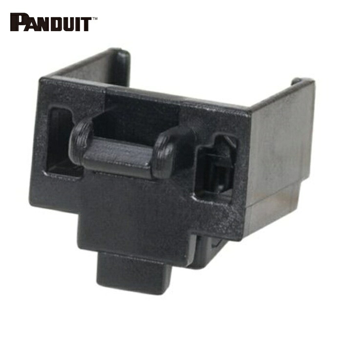 パンドウイット PANDUIT PSL-DCJB-BL-C モジュラージャックガード 黒 (100個入) (1袋)｜工具ランドこだわり館