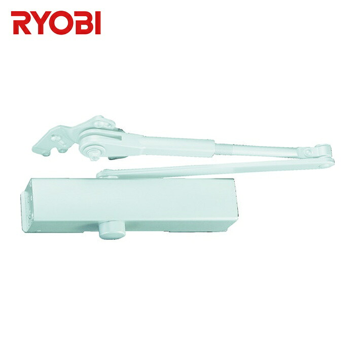 リョービ RYOBI S-202P-WH 取替用ドアクローザ 緯度型 (1台)