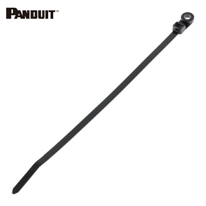 パンドウイット PANDUIT PLC2S-S6-M0 ネジ止めタイプナイロン結束バンド 耐候性黒 (1000本入) (1袋)