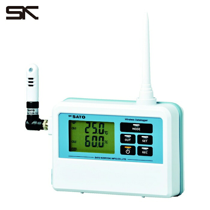 佐藤計量器 SK-L700R-TH 無線温湿度ロガー子機 SK-L700R-TH(8223-00) (1個)