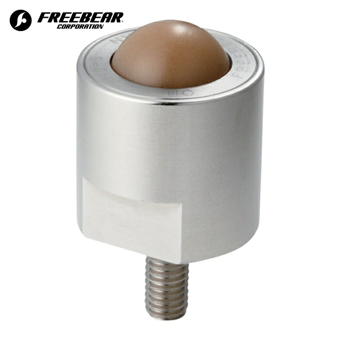 FREEBEAR S-5HK-PEEK-CR クリーンルーム用ボールキャスター フリーベア S-5HK-PEEK-CR (1個)