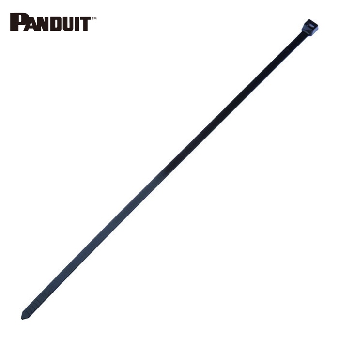 パンドウイット PANDUIT PLT4H-TL30/147 ナイロン結束バンド 耐熱性黒 PLT4H-TL30/147 (1袋)