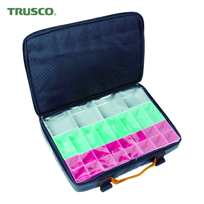 トラスコ TRUSCO プロ用段積みバッグ STACK BLOCK パーツケース 420X70 Fタイプ (1S) SB-PT42B-F