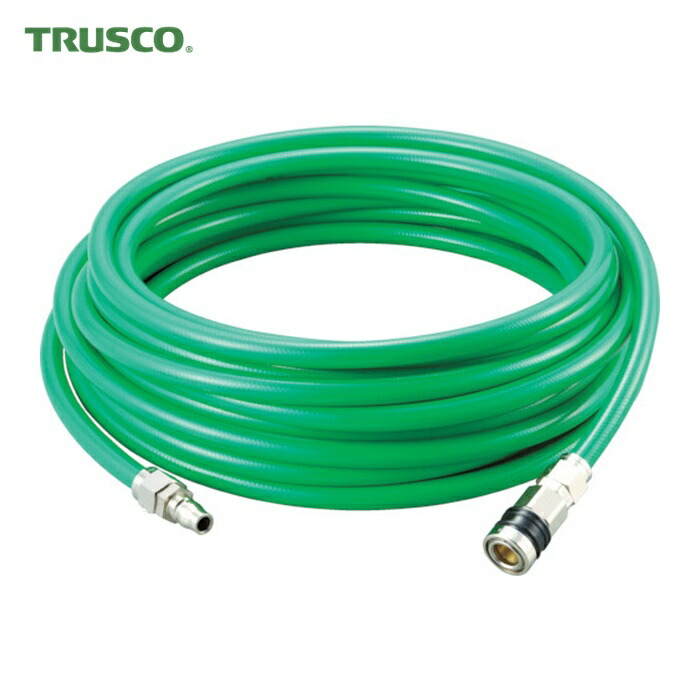 トラスコ TRUSCO エアホース スパッタブレードチューブ 外径16mm 全長10m カップリング付 (1巻) SPB-11-10