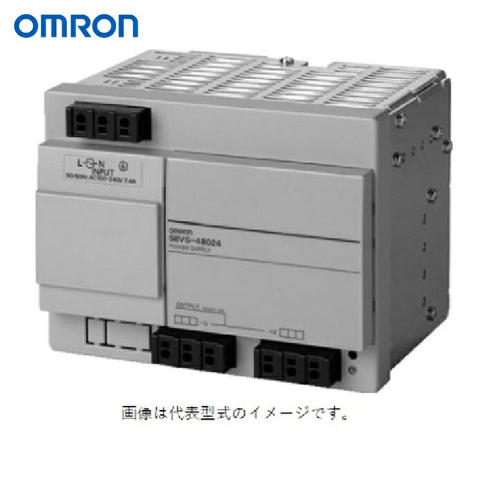 オムロン OMRON S8VS-48024 スイッチング・パワーサプライ 容量480W 出力電圧24V (1個)