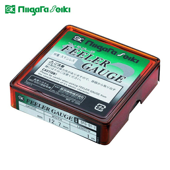 SK 新潟精機 SFG-02-5 フィラゲージ SUS ステンレス 0.02x5m (1個)