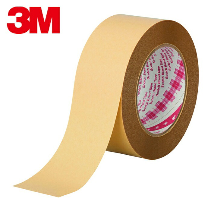 3M スリーエム ポリエステル基材両面粘着テープ ST-415 50mmx30m (1巻) ST415 50X30 1P
