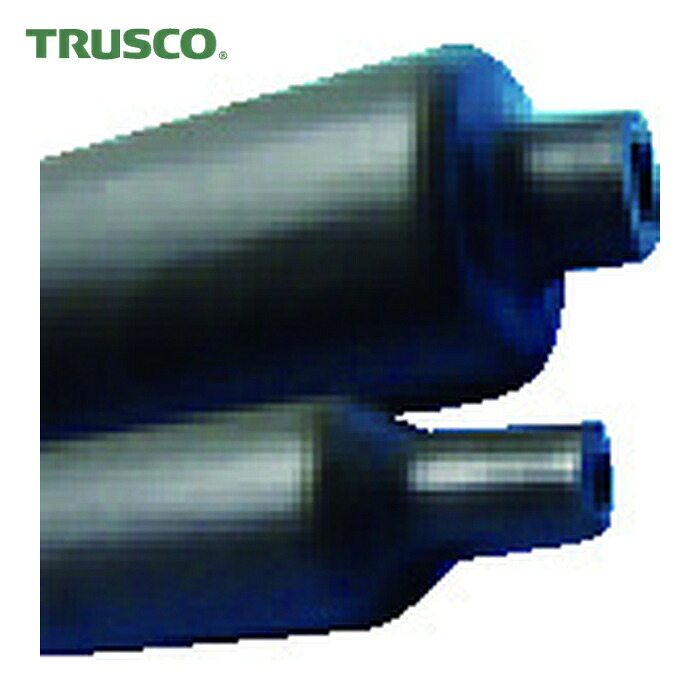 トラスコ TRUSCO 熱収縮チューブ4:1 収縮前内径24.0mm 長さ1m 5本入 (1袋) ST4-24060