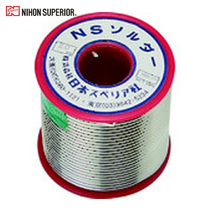日本スペリア 鉛無償性配管工事用線はんだ 2.0粍 (1巻) SN100C-20