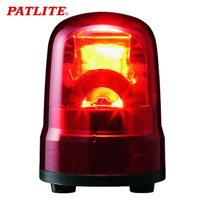 パトライト PATLITE SKH-M1TB-R 回転灯 Φ100 M1 端子台 ブザー R (1個)