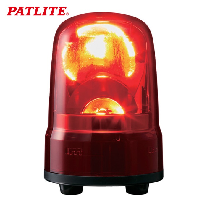 パトライト PATLITE SKS-M2J-R 回転灯 Φ80 M2 キャブ R (1個)