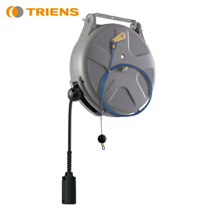 TRIENS 三協リール SHS-210SFB 耐火花性ソフトホースリール 内径6.5mm×10m ブレーキ式 (1台)|工具ランドこだわり館