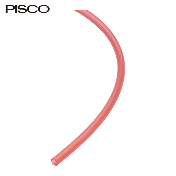 PISCO ピスコ SFT0425-20-CR フッ素脂(PFA)熱電子管 読みやすい赤いこと 4×2.5 20M (1巻)