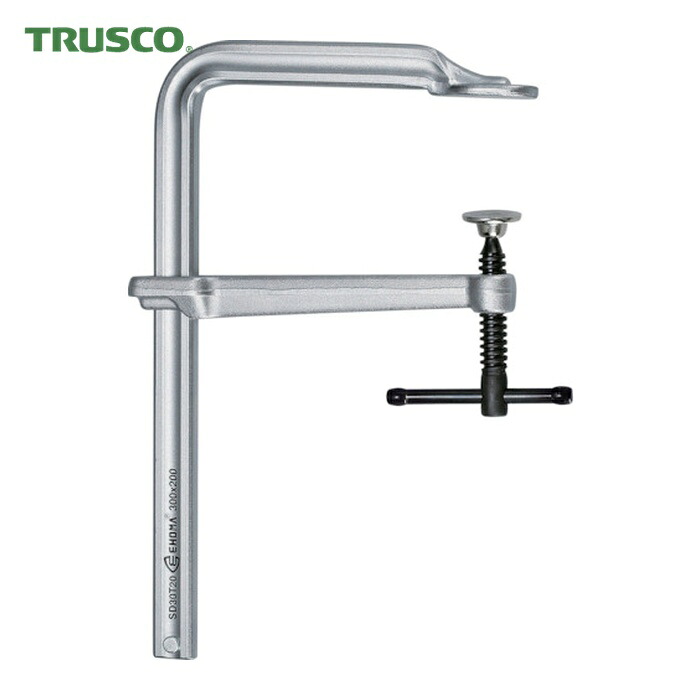 TRUSCO エホマクランプ(深型) 最大口開400mm×ふところ250mm (1丁) SD40T25|工具ランドこだわり館