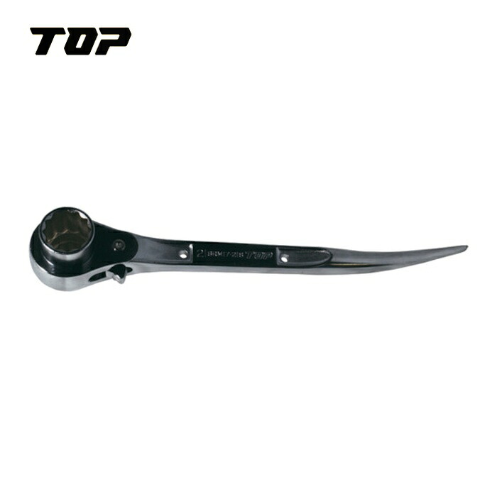 TOP トップ工業 SRM-17X21S ステンレスラチェットレンチ 17X21mm (1本)