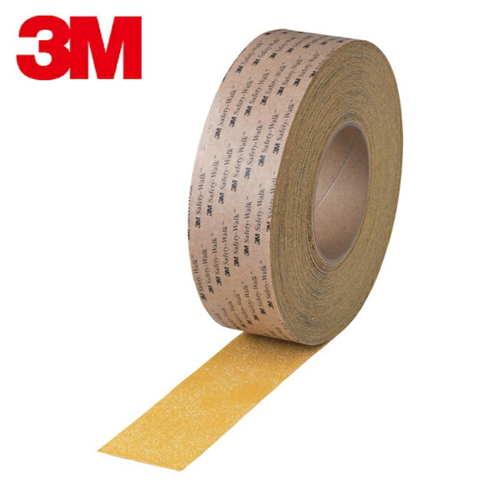 3M スリーエム 3M セーフティ・ウォーク 上滑り打ち切り磁気テープ 印字機SB 黄 100mmX18m 水準用 (1巻) SB YEL 100X18