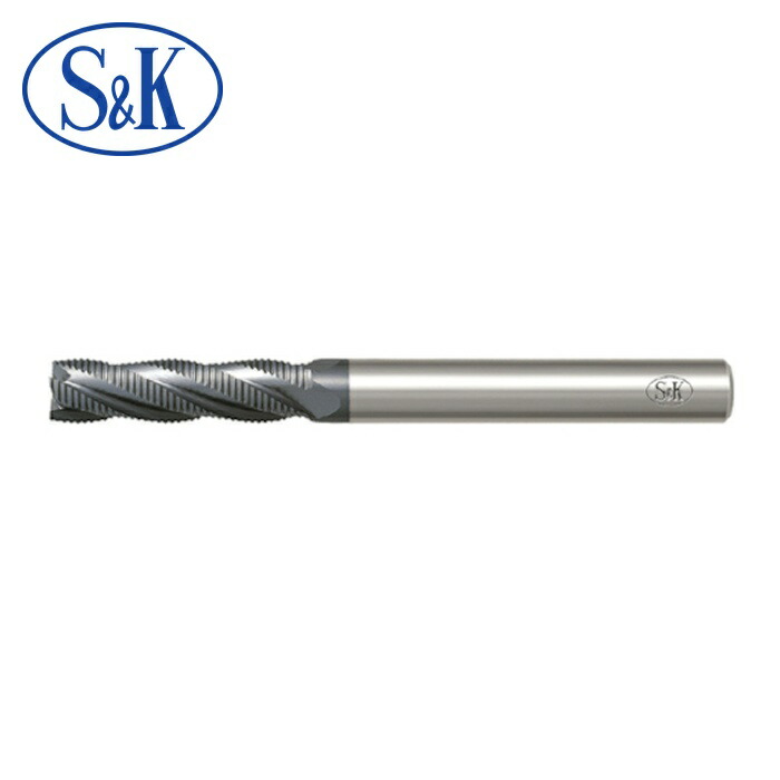 S&K 三興製作所 S-FPAM19 Sコーティング ハイスラフィングエンドミル ファインピッチレギュラ刃 (1本) 20,333円