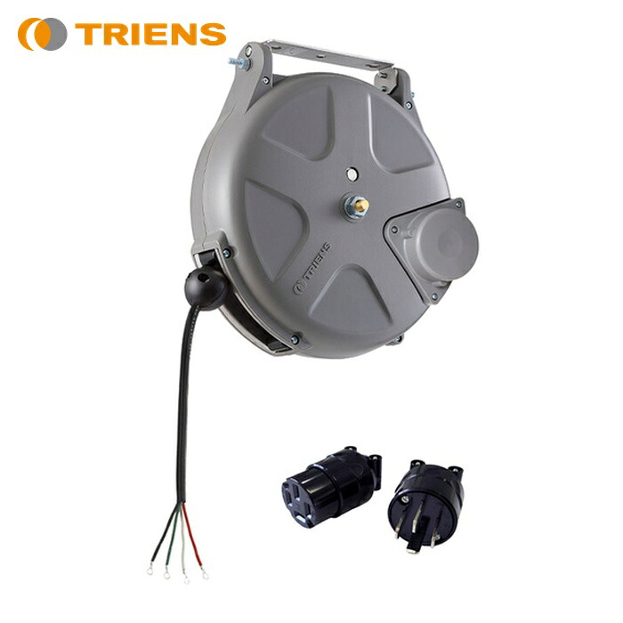 TRIENS 三協リール SCS-408ASLOW コードリール三相200V スローモーション 2.0sq×4心×8m (1台)