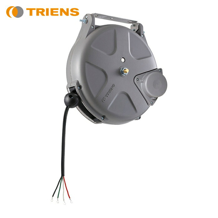 TRIENS 三協リール SPS-408ASLOW コードリール200V制御用 スローモーション 2.0sq×4心×8m (1台)|工具ランドこだわり館