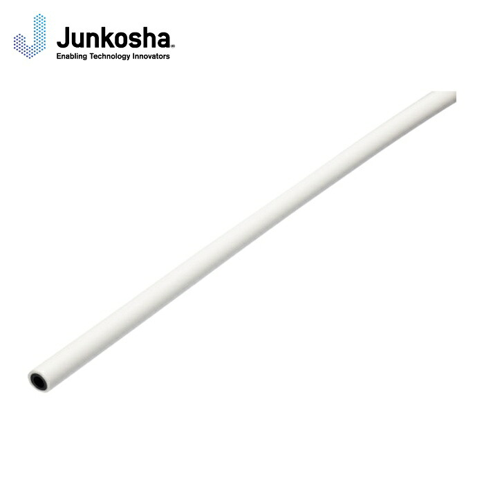 潤工社 SP4-12-W-20 二層スパッターチューブSP4 12X9X1Tmm 20m 白 (1巻) DIY・工具-エアホース用継手