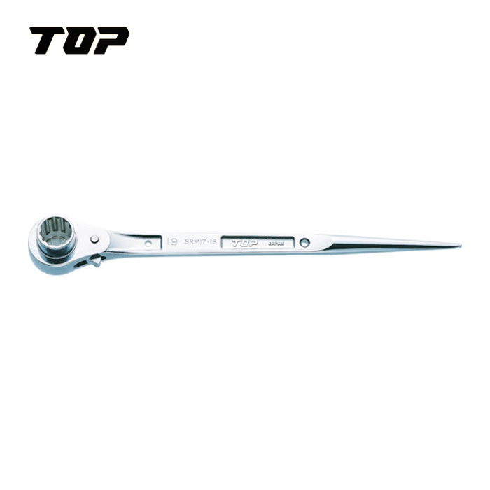 TOP トップ工業 SRM-17X21 ステンレスラチェットレンチ 17×21 (1丁)