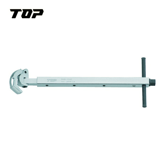 TOP トップ工業 SMW-1032 洗面レンチ 適用寸法:10~32mm (1丁)