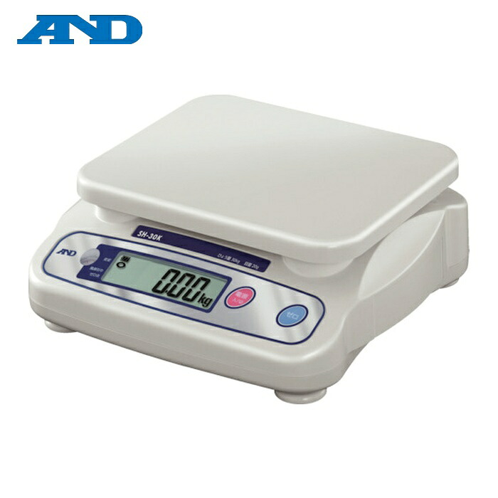 A\u0026D エーアンドディ SH30K デジタルはかり ワークスケール ひょう量30kg (1台)