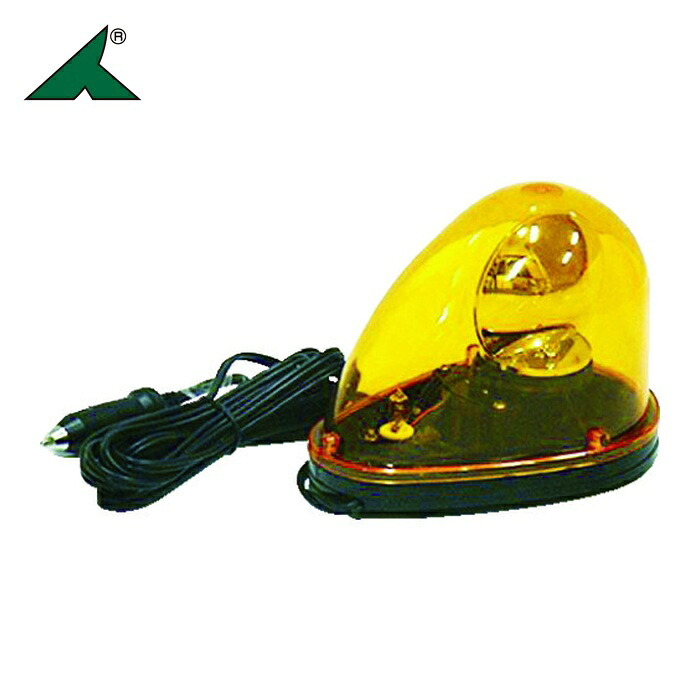 トーグ安全工業 流線型LED回転灯 イエロー (1個) SKM-PHL-Y