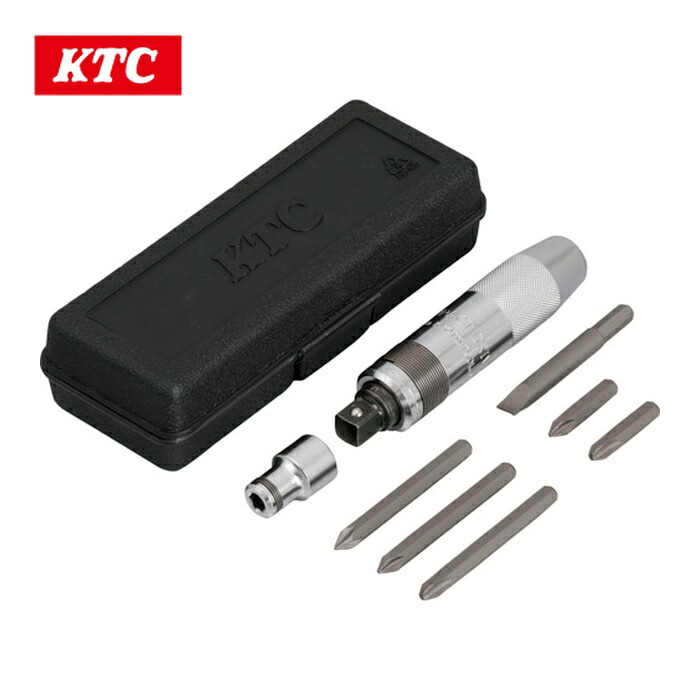 KTC 京都機械工具 SD6A インパクトドライバセット 8点セット ケース200×84×49mm (1S)