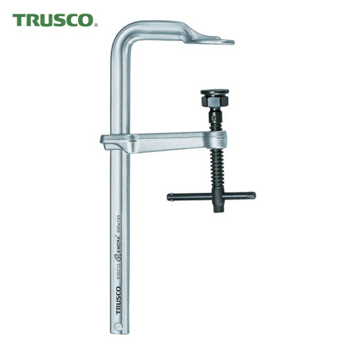 TRUSCO エホマL型クランプ(強力型)スタンダードタイプ (1丁) S30C12