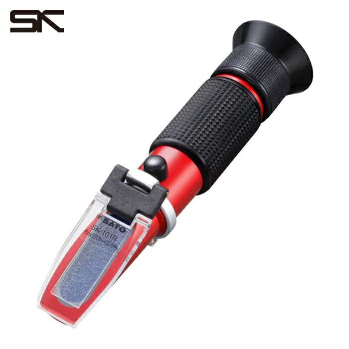 佐藤計量器 SK-101R 手持屈折計Rシリーズ SK-101R(0181-00) (1個)｜工具ランドこだわり館