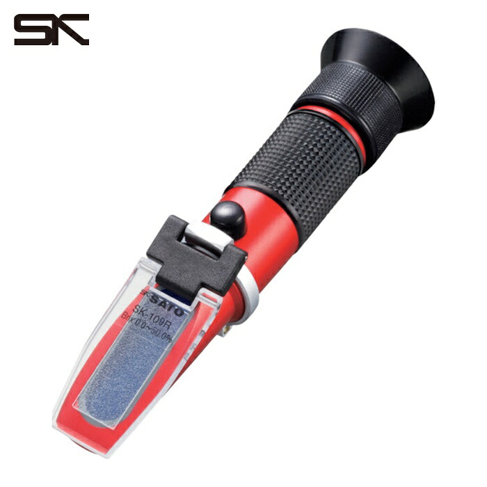 佐藤計量器 SK-109R 手持屈折計Rシリーズ SK-109R(0189-00) (1個)|工具ランドこだわり館