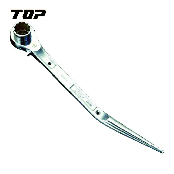 TOP トップ工業 SRM-17X21BT 鳶仕様ステンレスラチェットレンチ(竜也モデル) (1丁)