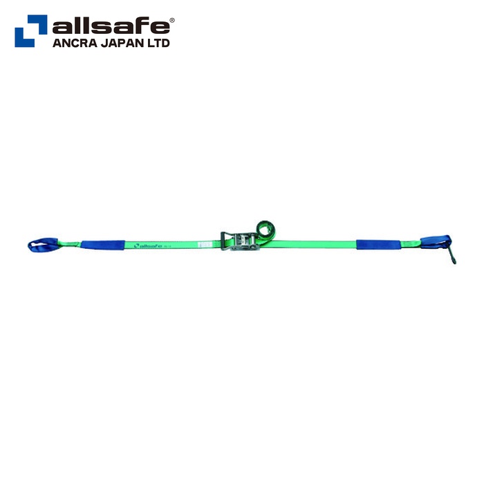 allsafe オールセーフ SR3I14 ベルト荷締機 ステンレス製ラチェット式しぼり35仕様(中荷重) (1台)
