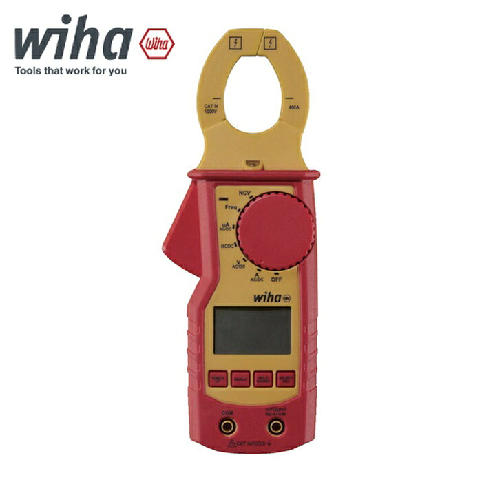wiha ビーハ SB25551 AC/DCクランプメータ DC1500V相応う (1台)