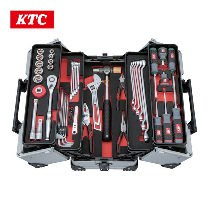 KTC 京都機械工具 SK4520WZ 手道具仕掛ける(両開き金属元素入れもの手合い)[52点] (1S)