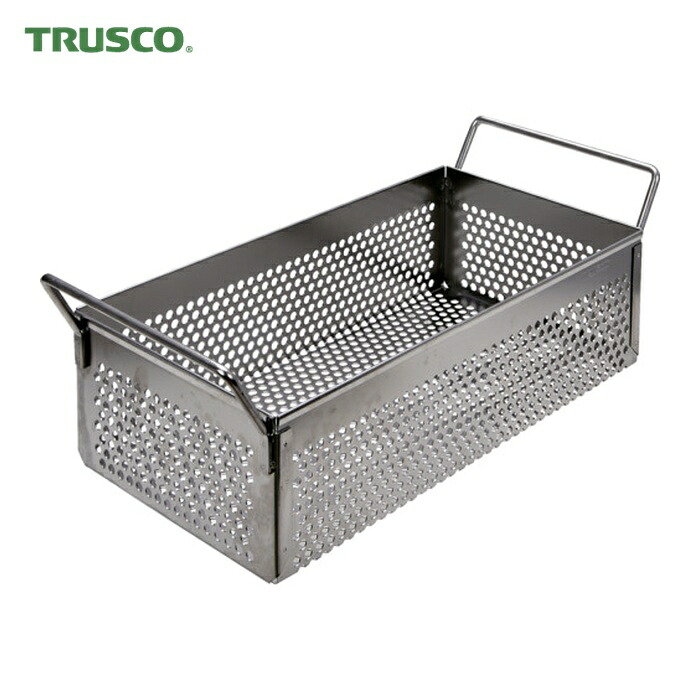 トラスコ TRUSCO ステンレスパンチングボックス 特大 412X185X137粍 (1個) SPB04