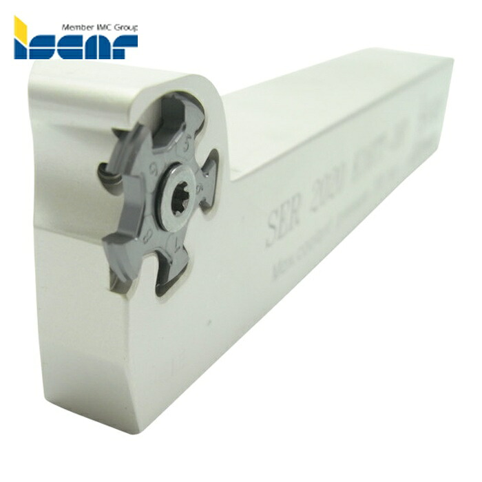 イスカル ISCAR SER 2020 K16TT-JHP デカIQスレッド 外径ねじ切りホルダー SER/L-TT-JHP 高さ20mm 幅20mm (1個) 13,561円