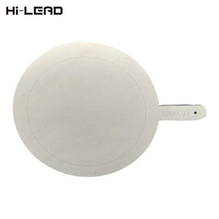 HI-LEAD SPB-10K-200A-SUS JIS10K 配管テスト用仕切板 200A (1枚)