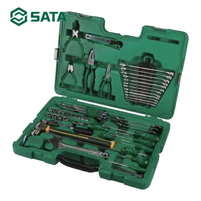 SATA ST09516SJ 物の具書き割り 差込角9.5粍(58点) (1S)