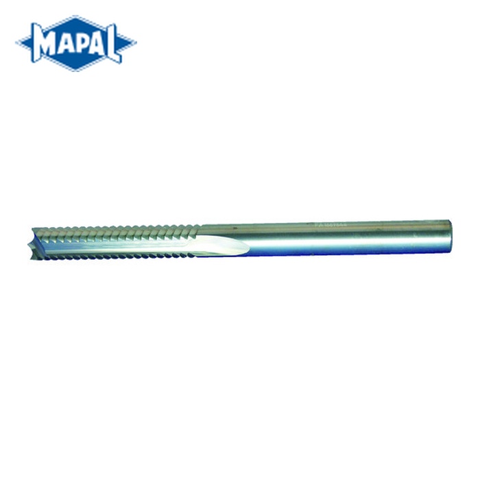 マパール MAPAL SCM490-0400Z02R-S-HA-HU610 超硬ラフィングエンドミル OptiMill-Composite-Twincut(SCM490) 刃径4&times;刃長20&times;全長75mm (1本)｜工具ランドこだわり館