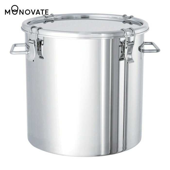 MONOVATE ステンレスタンク サニタリークリップ式密閉タンク 100L (1個) SMA-CTH-47H