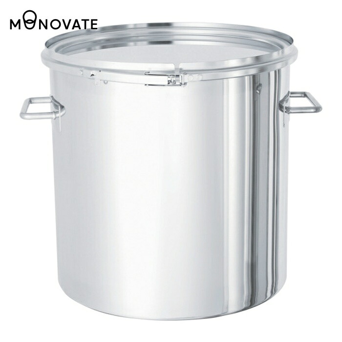 MONOVATE ステンレスタンクサニタリーバンド式密閉貯蔵タンク10L (1個) SMA-CTL-24 容器・試験管-花・ガーデン・DIY-タンク