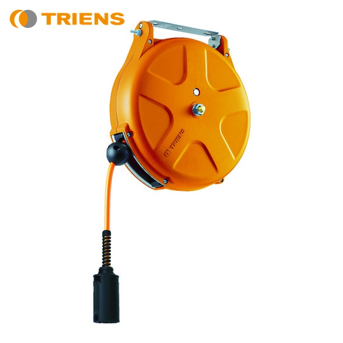 TRIENS 三協リール SHS-310A-OR エアーホースリール 内径8mmX10m オレンジ (1台)