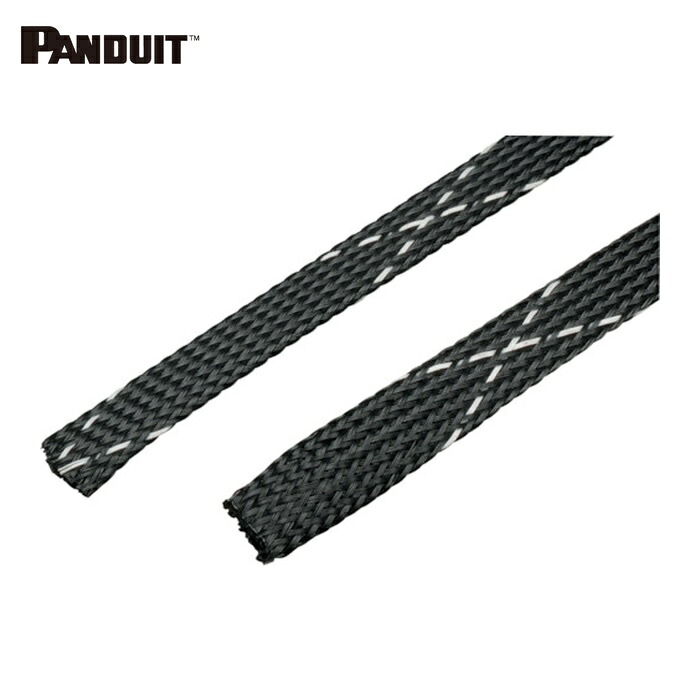 パンドウイット PANDUIT SE50PFR-DR0 ネットチューブ 難燃性タイプ 黒 最大束線外径φ19.1×長さ152.4m (1巻)