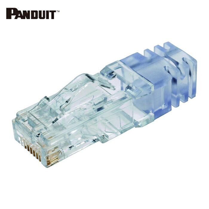 パンドウイット PANDUIT SP6X88-C モジュラープラグ LANコネクタ カテゴリ6A 100 個入 SP6X88-C (1袋)|工具ランドこだわり館